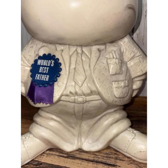 12” Jumbo 1970 Russ Wallace R&W Berries Figure WORLD'S BEST FATHER Large Statue - Picture 3 of 12